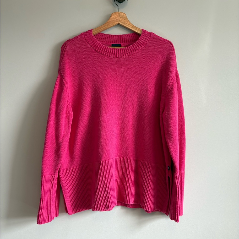 GAP Relaxed Cotton Crewneck Sweater | Size Large - Picture 2 of 6